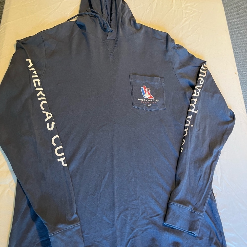 Vineyard Vines American Cup Bermuda Hoodie S